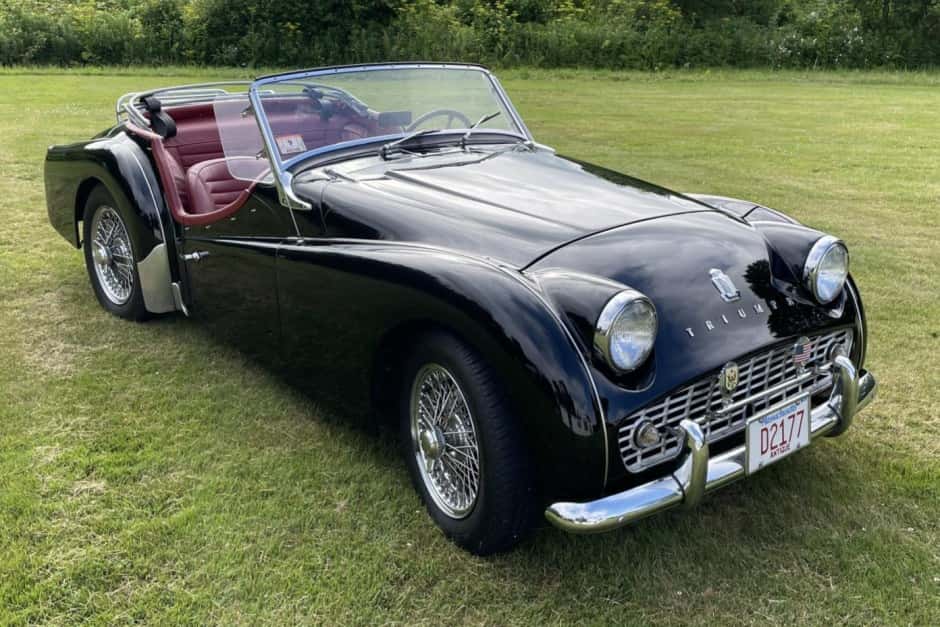 1963 Triumph TR3 sold for $28,750