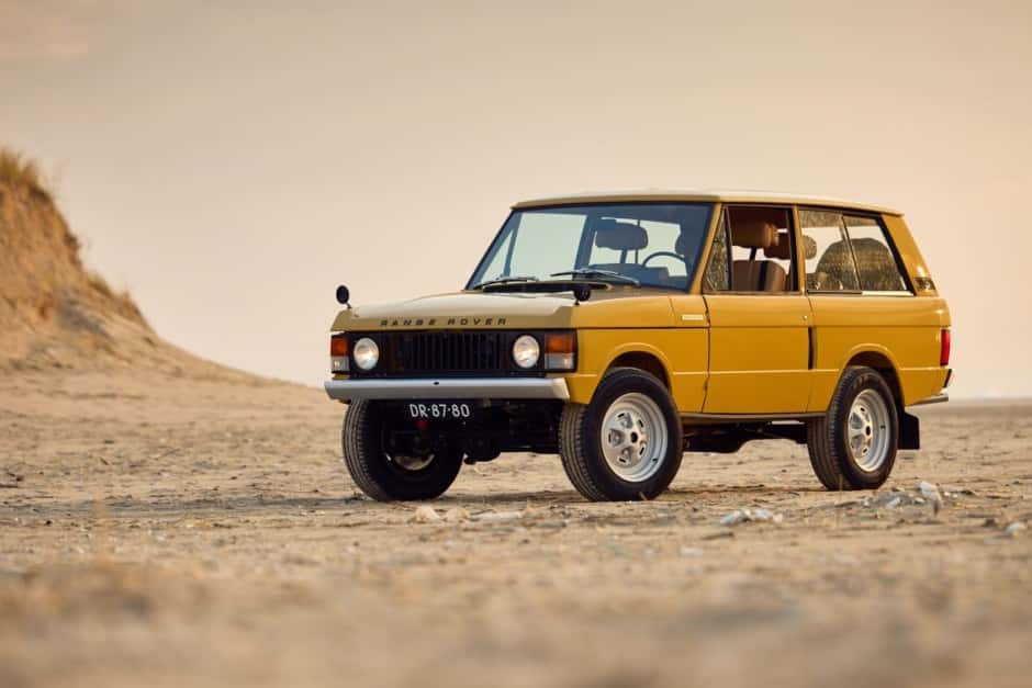 1972 Land Rover Range Rover Classic sold for $162,500