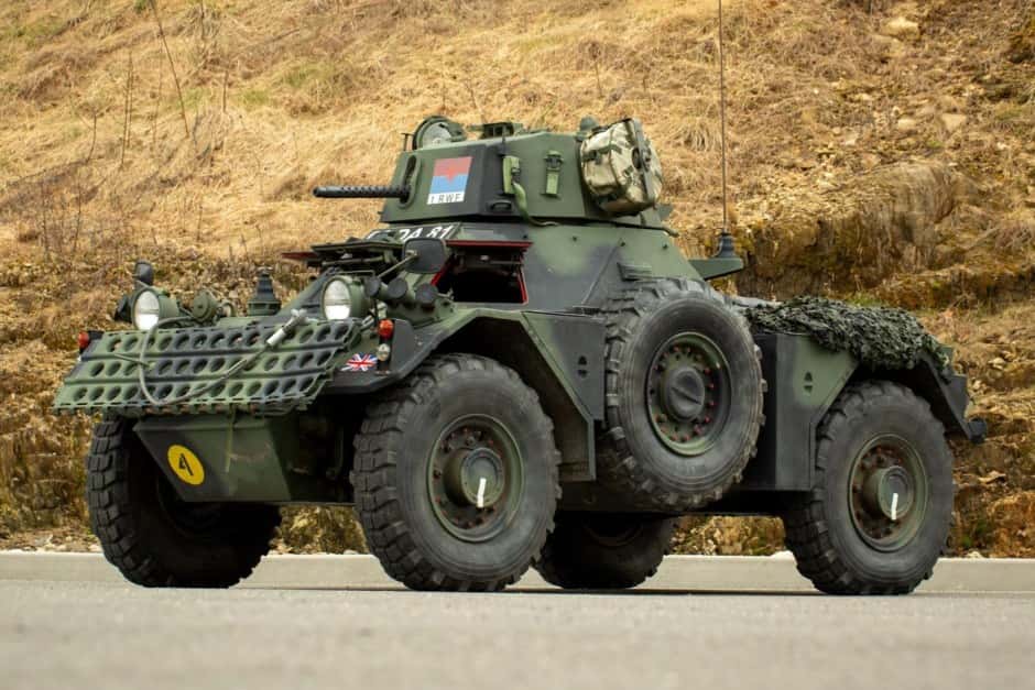 Daimler Ferret classic car