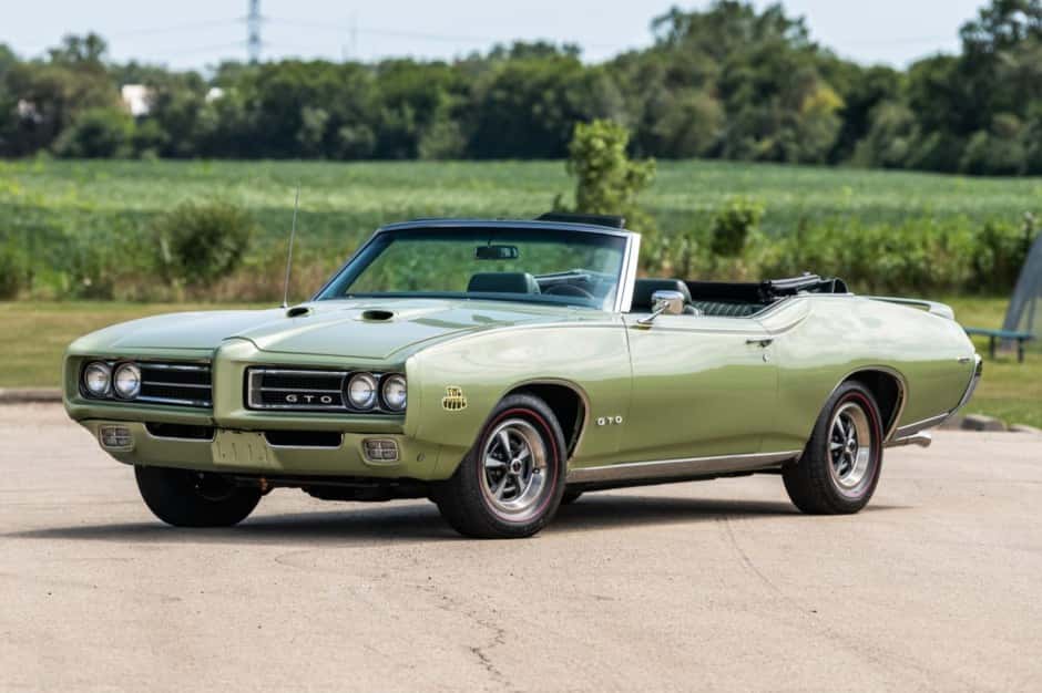 1969 Pontiac GTO sold for $79,000