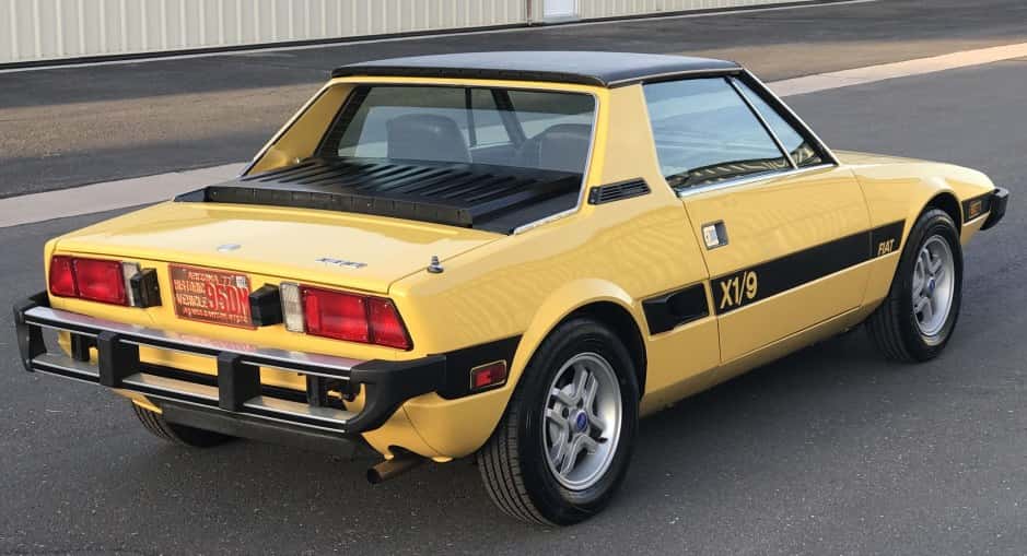 1976 Fiat X1/9 sold for $12,000