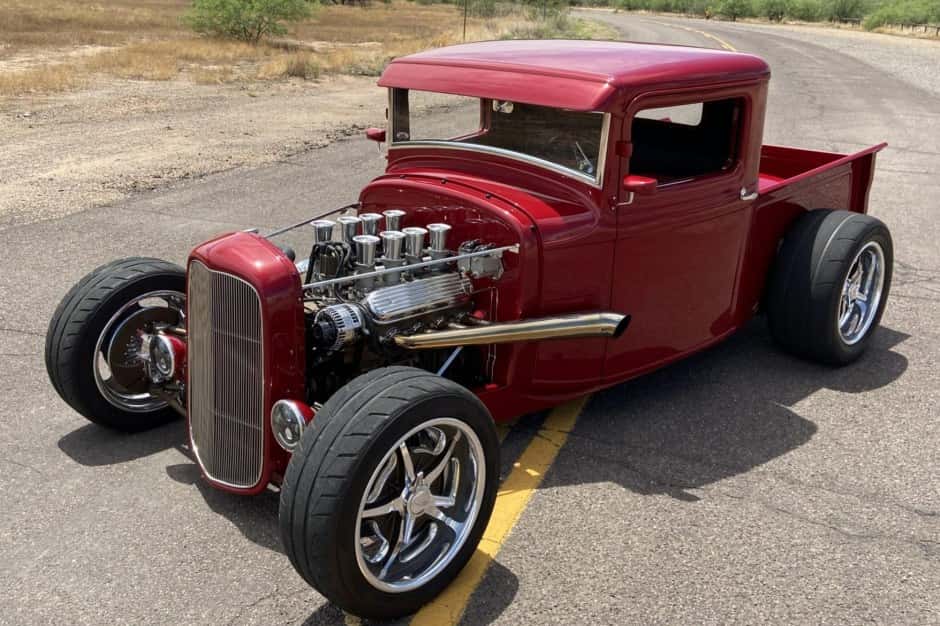 1934 Ford Pickup 1932-1934 & sold for $70,000