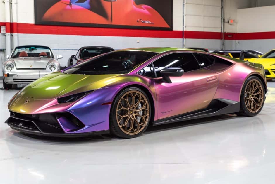 2018 Lamborghini Huracán sold for $214,000