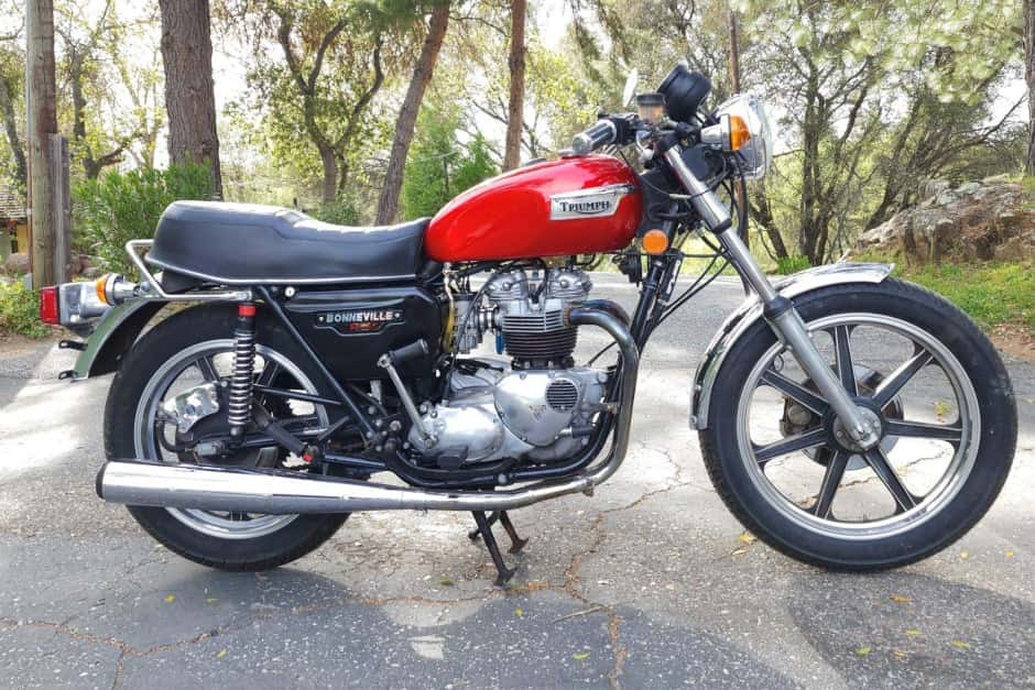 1979 Triumph Bonneville T140 sold for $3,500