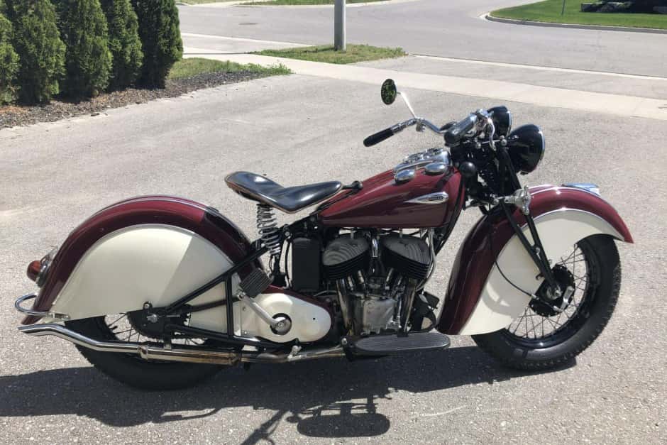 1940 Indian Scout sold for $28,500