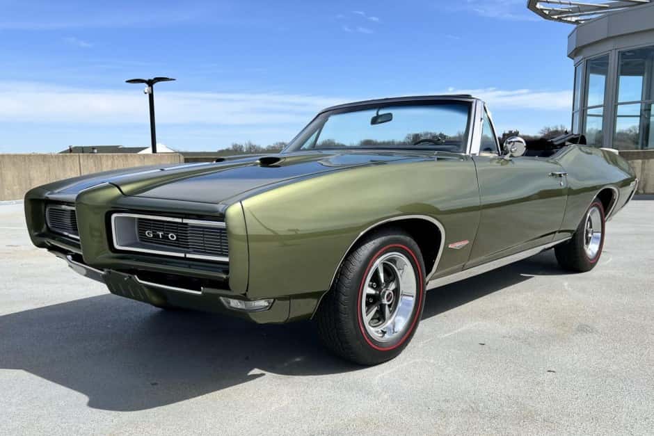 1968 Pontiac GTO sold for $62,500