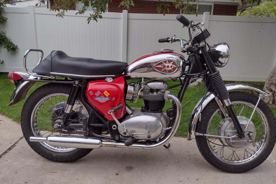 1968 BSA Lightning sold for $9,600