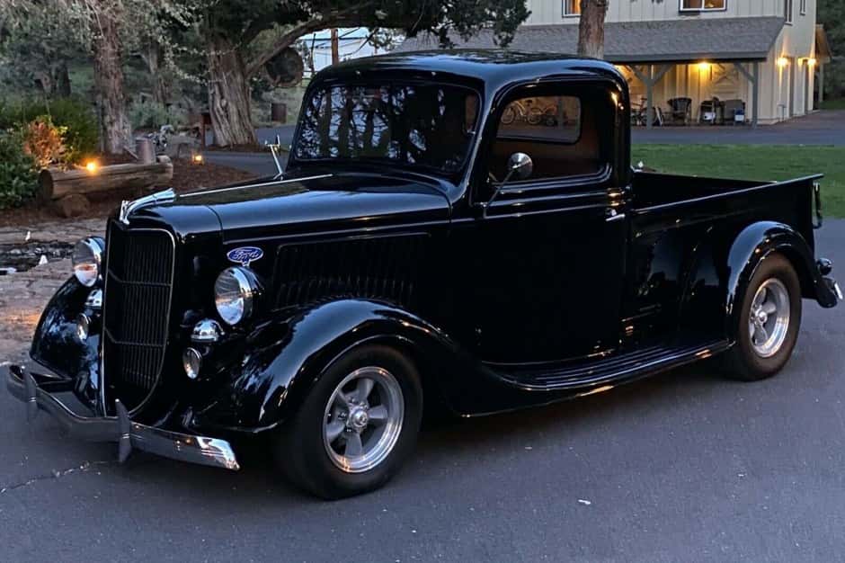 1936 Ford Pickup 1935-1936 sold for $63,500