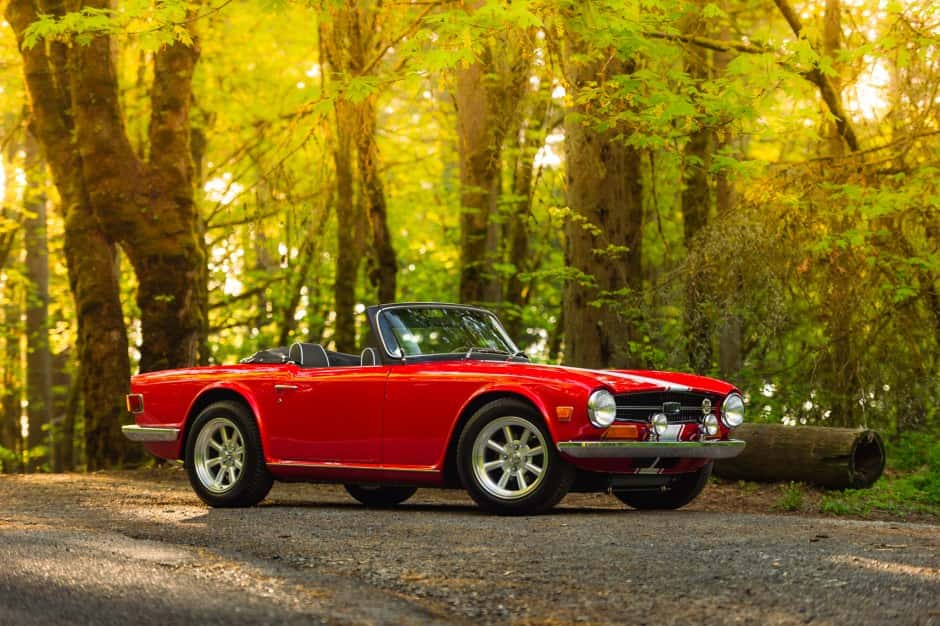 1970 Triumph TR6 sold for $46,000