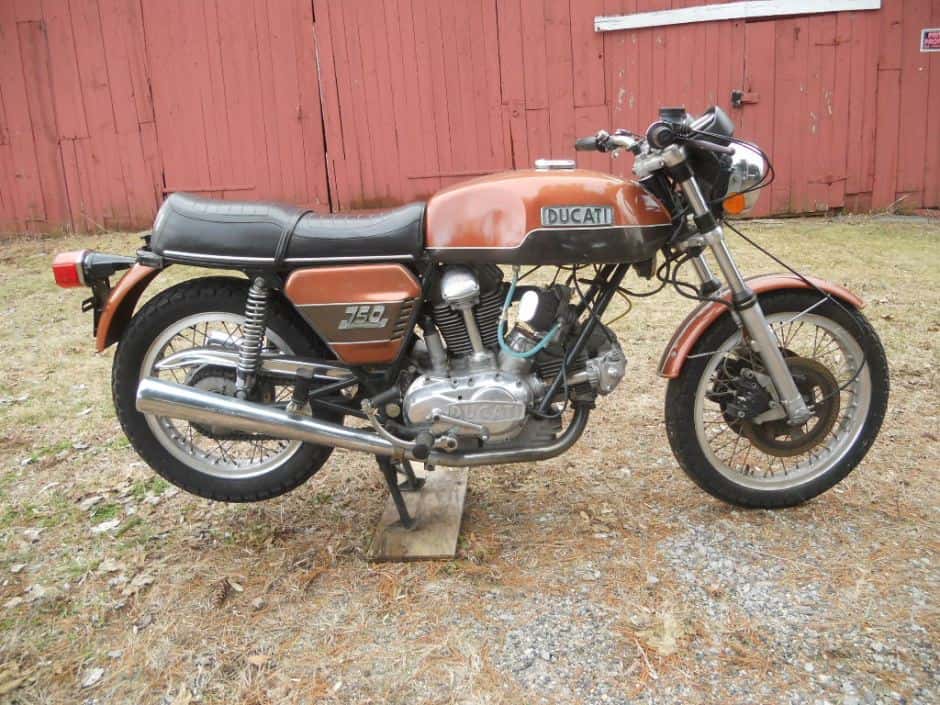 1974 Ducati 750GT sold for $15,500