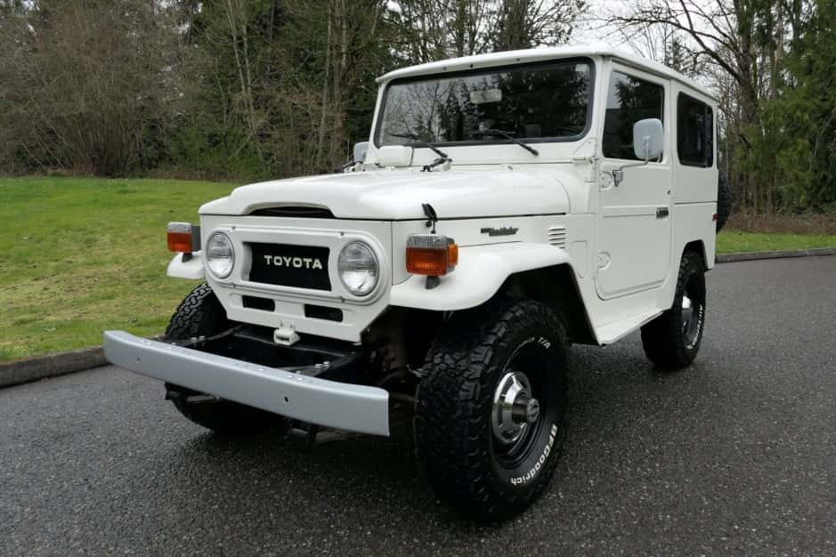 1978 Toyota Land Cruiser FJ40 sold for $41,300