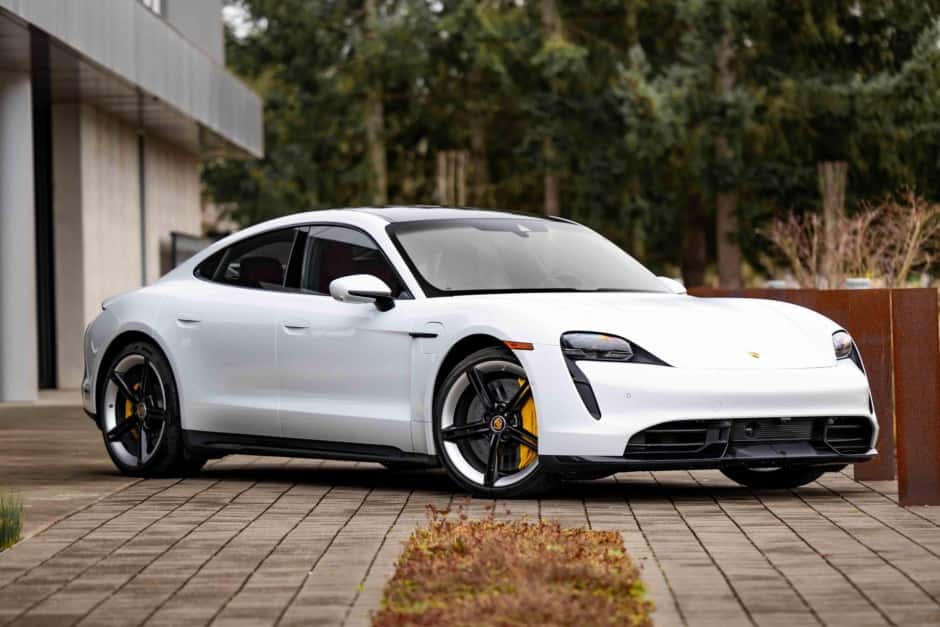2020 Porsche Taycan sold for $101,000