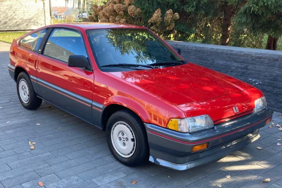 1986 Honda CRX sold for $5,500