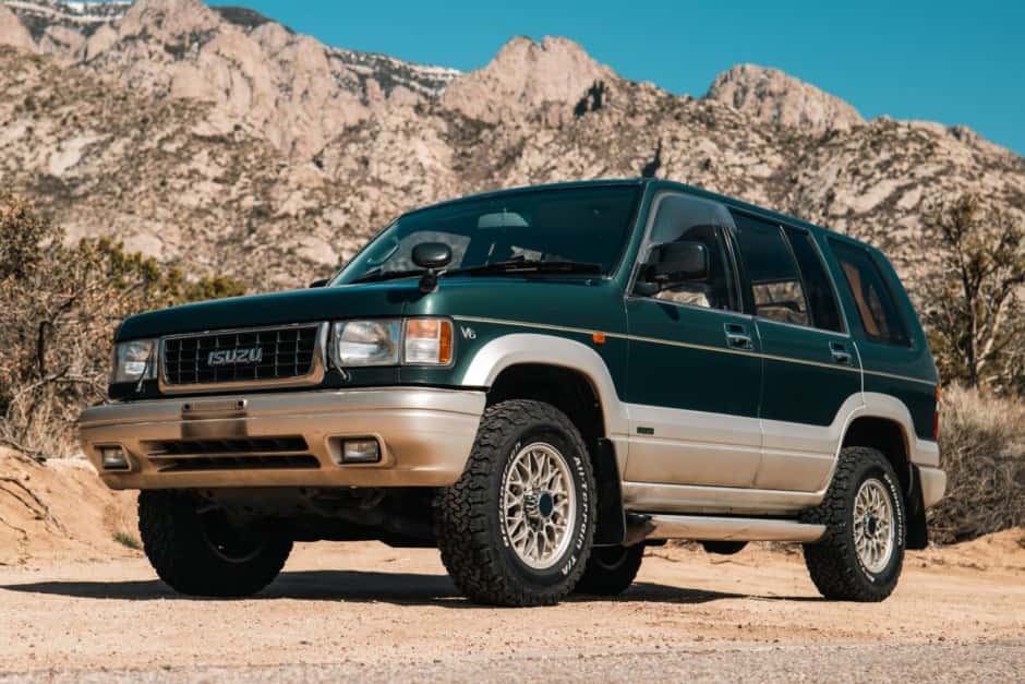 1997 Isuzu Trooper sold for $6,400