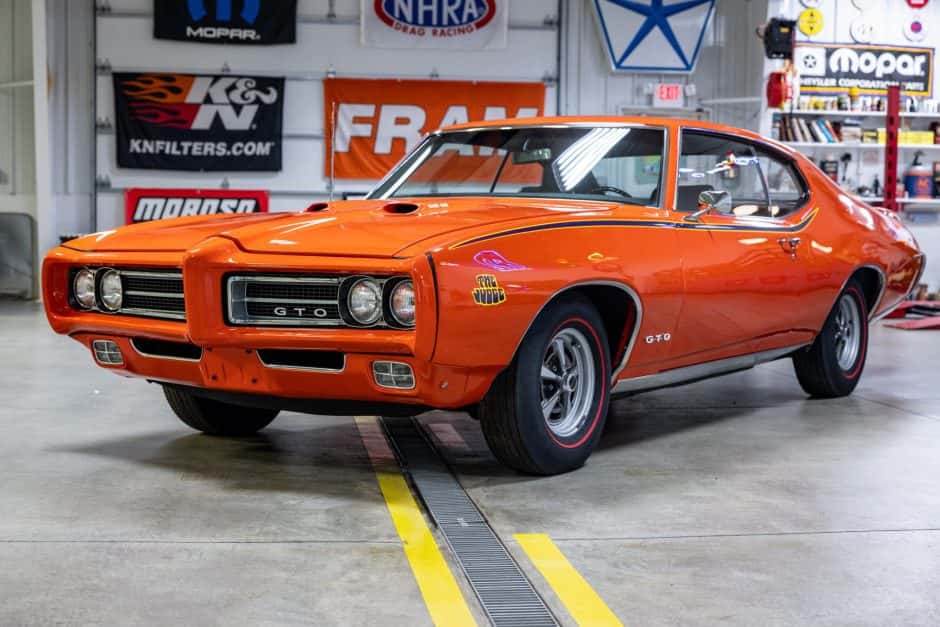 1969 Pontiac GTO sold for $57,500