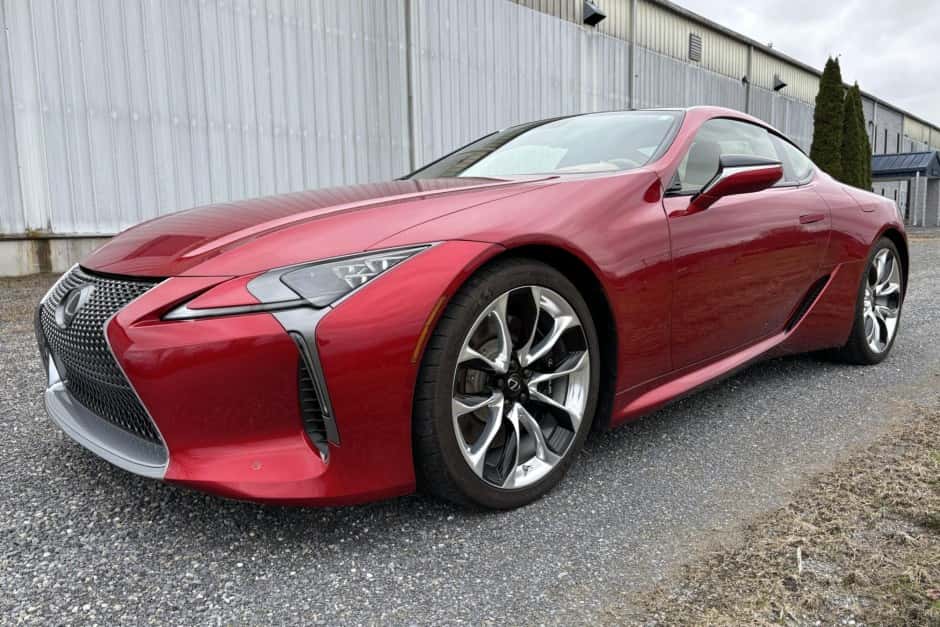 2018 Lexus LC sold for $72,222