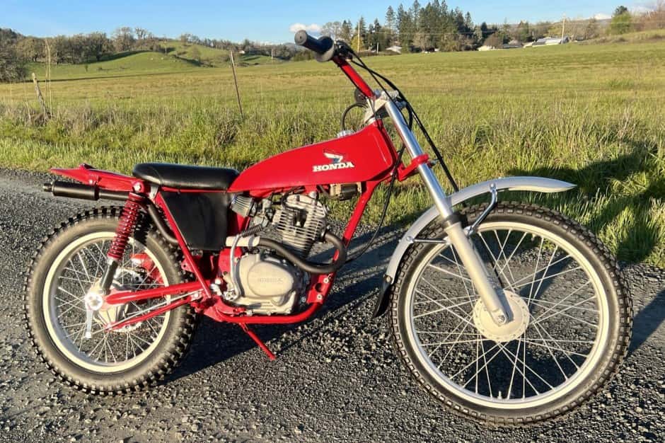 1974 Honda TL125 & TL250 sold for $2,700