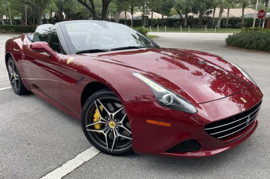 2016 Ferrari California sold for $106,000