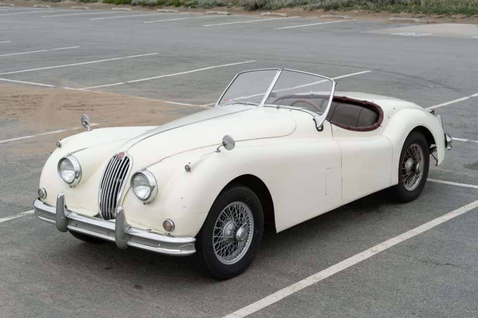1957 Jaguar XK140 sold for $57,000