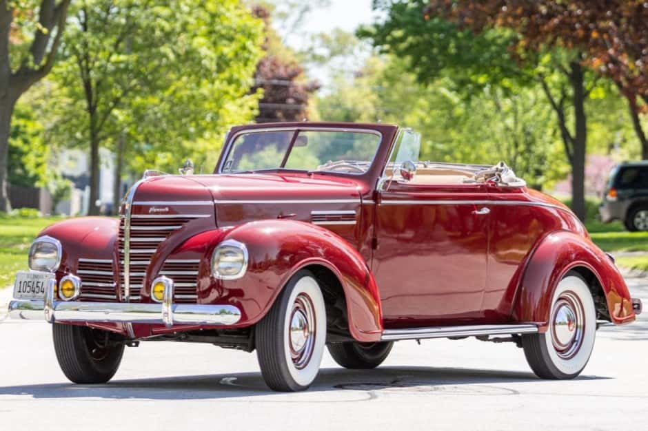 1939 Plymouth Deluxe/Special Deluxe sold for $25,250