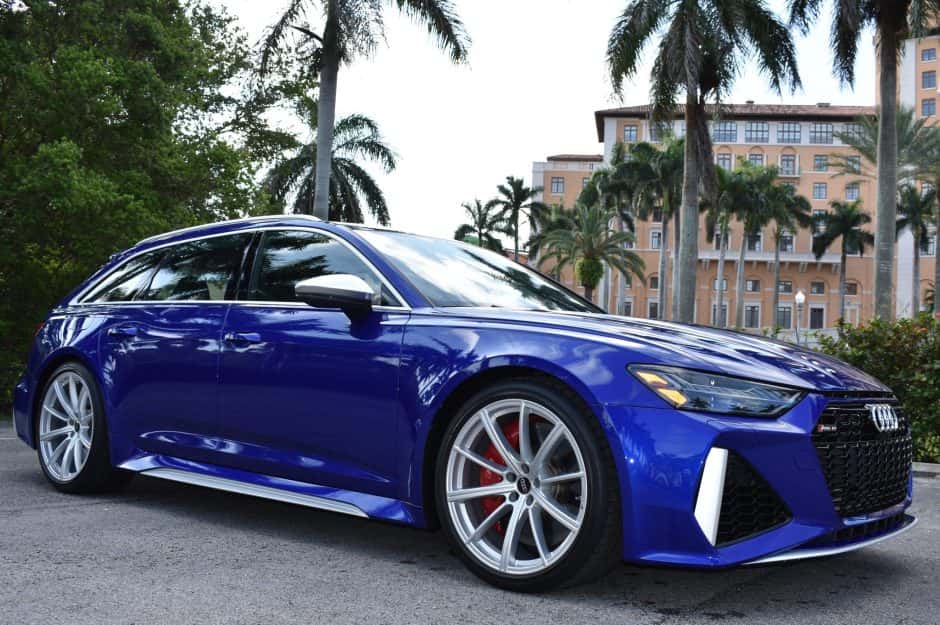 2022 Audi RS6 sold for $97,600