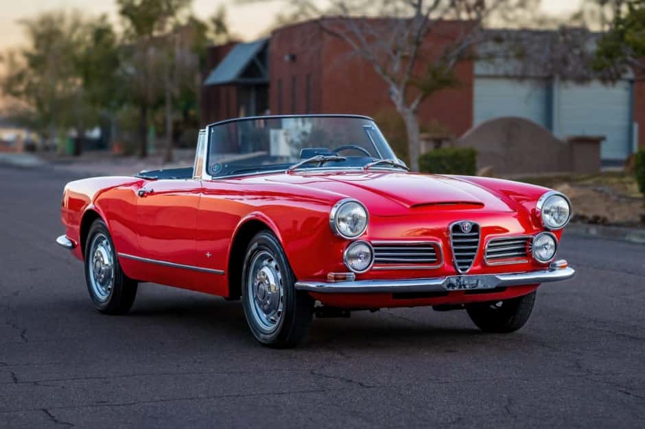 1962 Alfa Romeo 106-Series 2600 sold for $76,000