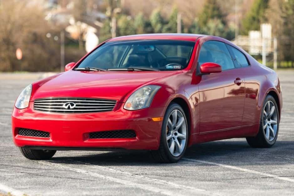 2003 Infiniti G35 & G37 sold for $15,250