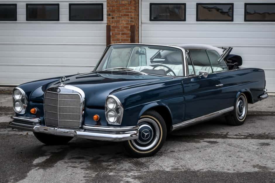 1967 Mercedes-Benz W111 Coupe & Cabriolet sold for $77,500