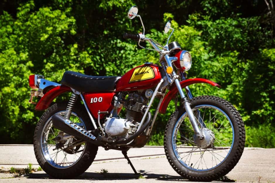 1972 Honda SL Motosport sold for $3,800