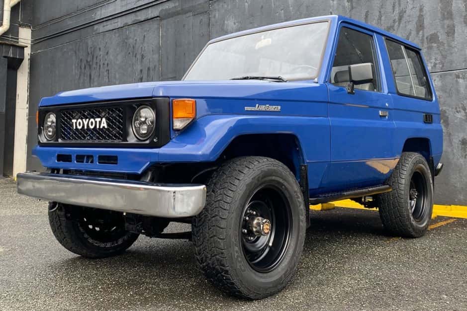 1989 Toyota Land Cruiser 70-Series sold for $13,500