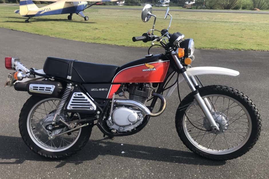1976 Honda XL & XR sold for $3,200
