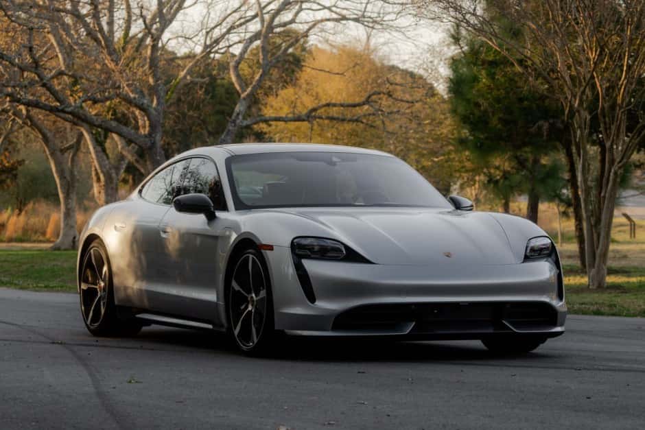 2020 Porsche Taycan sold for $90,026
