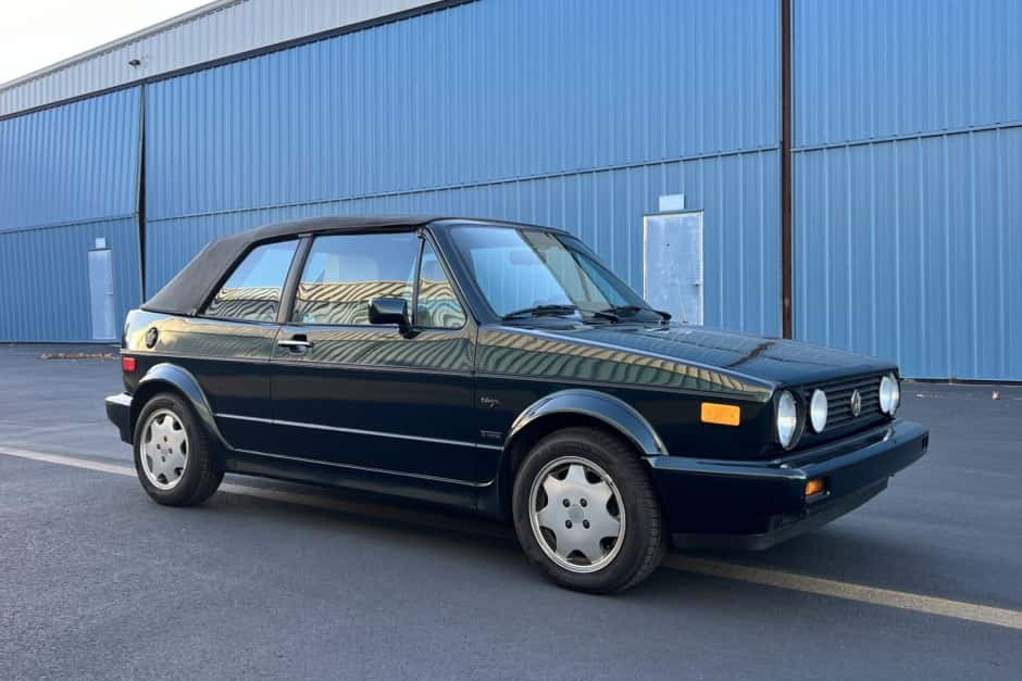 1993 Volkswagen Golf/Rabbit Cabriolet sold for $27,750