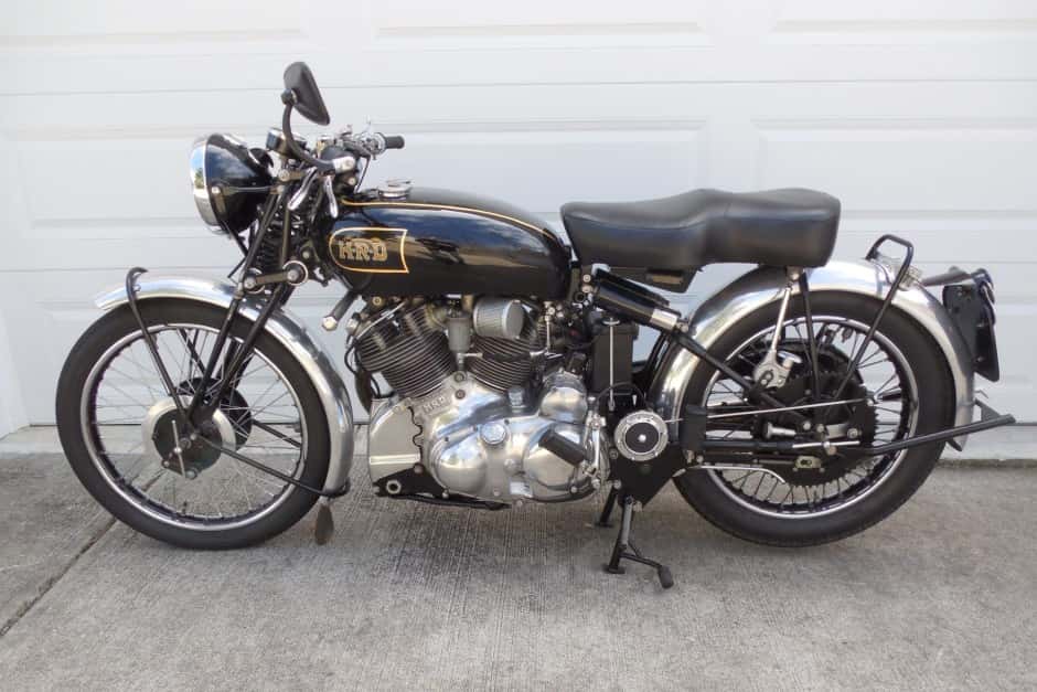 1949 Vincent Rapide sold for $40,888