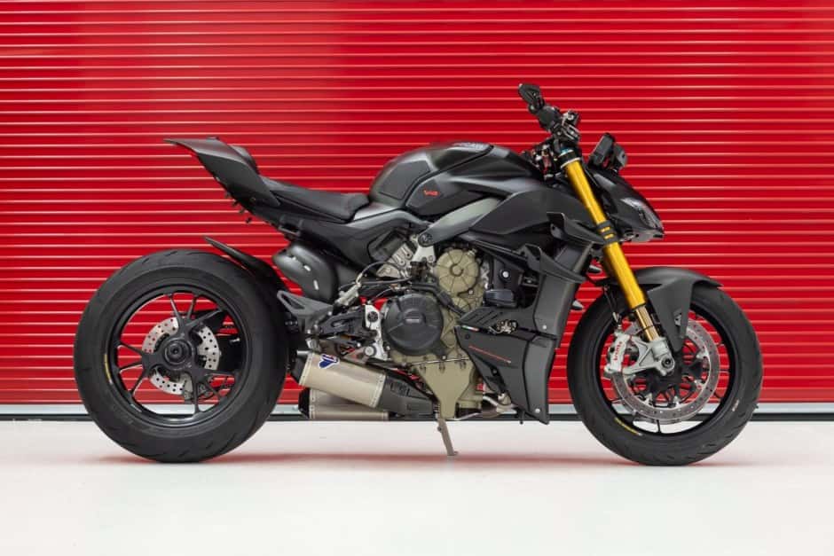 2021 Ducati Streetfighter sold for $17,250