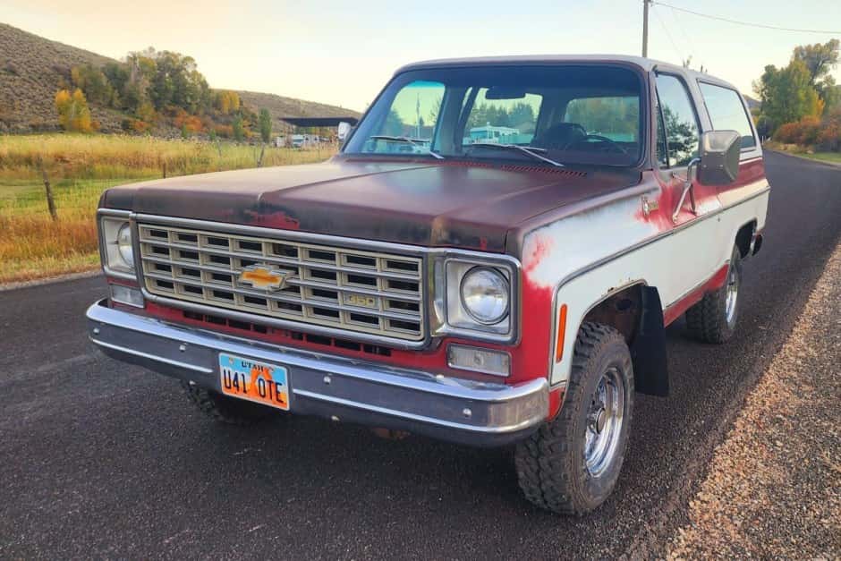 1975 Chevrolet K5 Blazer 1973-1991 sold for $8,600