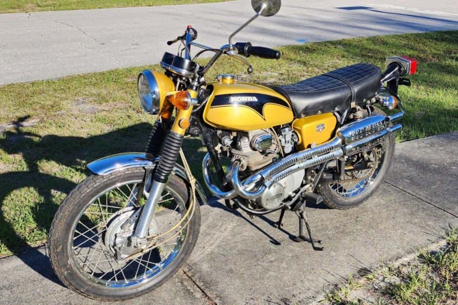 1971 Honda CB350 & CL350 sold for $3,400