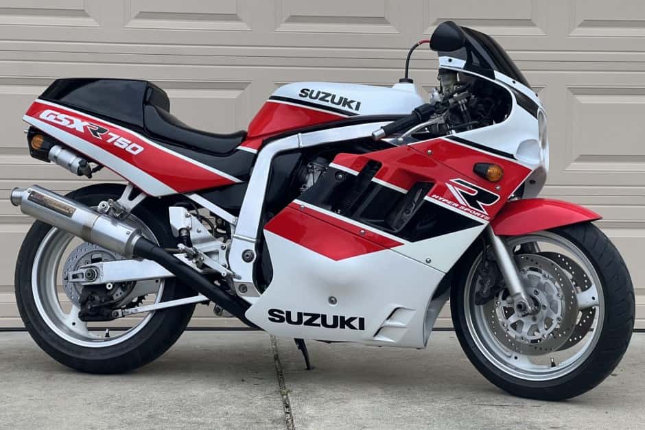 1990 Suzuki Motorcycles sold for $6,700