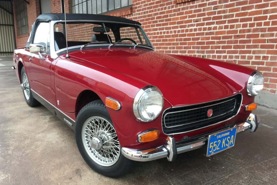 1974 MG Midget sold for $12,500