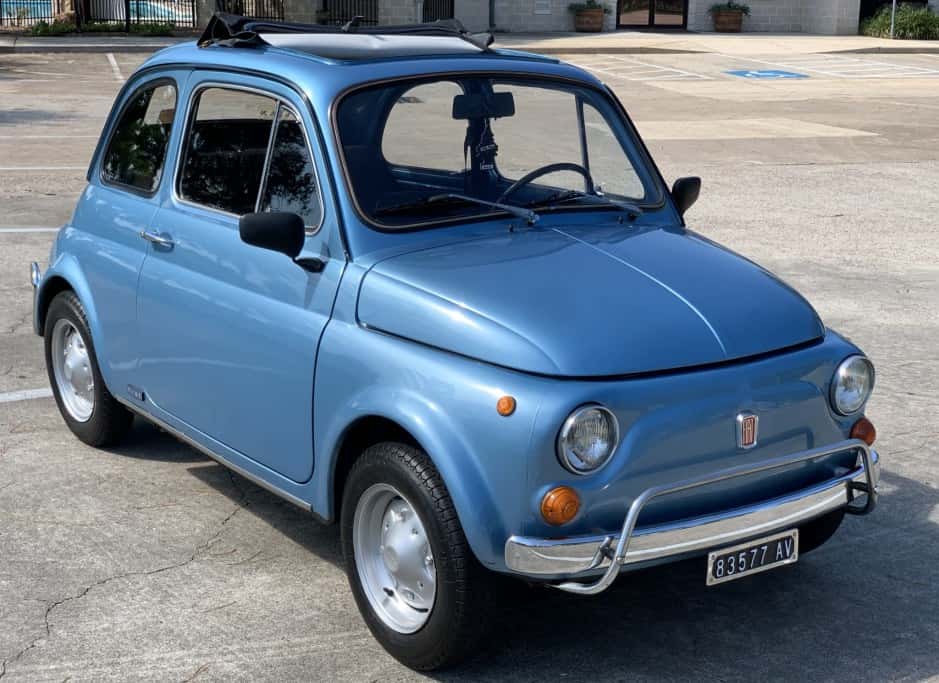 1972 Fiat Nuova 500 (1957-1975) sold for $12,500