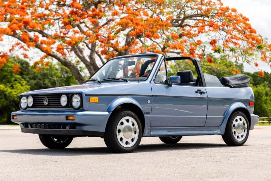 1989 Volkswagen Golf/Rabbit Cabriolet sold for $23,100