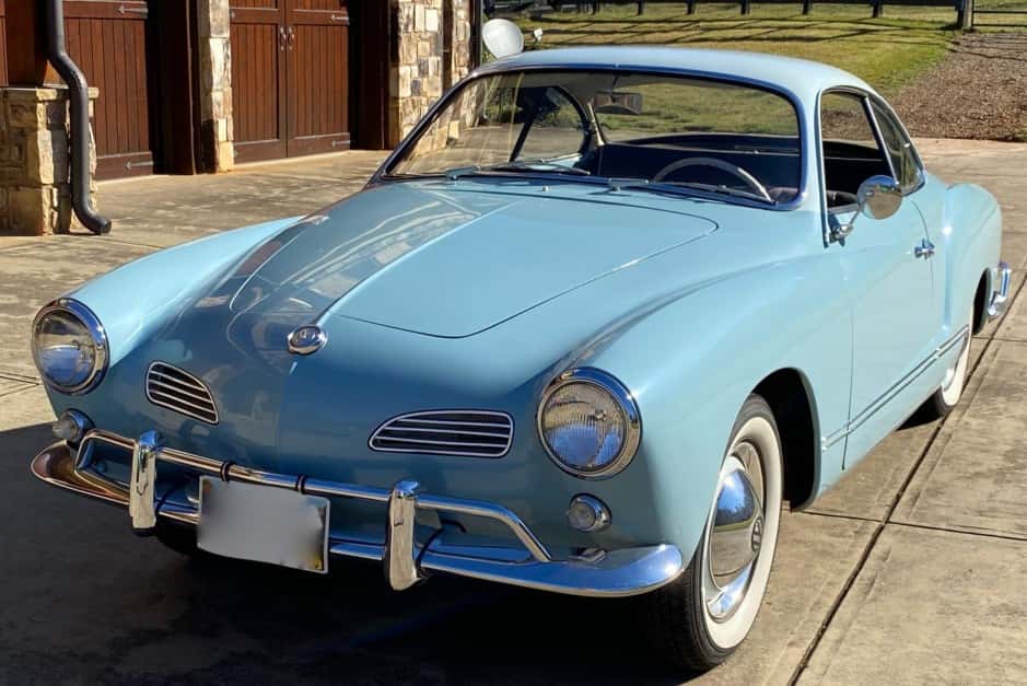 1960 Volkswagen Karmann Ghia sold for $31,250