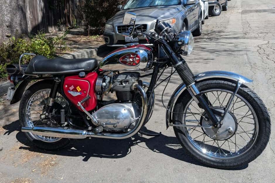 1967 BSA Lightning sold for $4,350