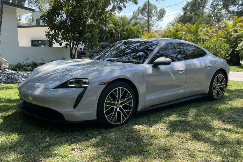 2021 Porsche Taycan sold for $73,000
