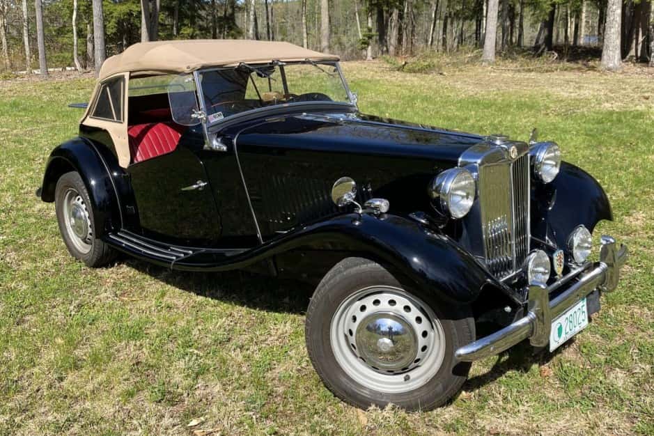 1953 MG TD sold for $24,000