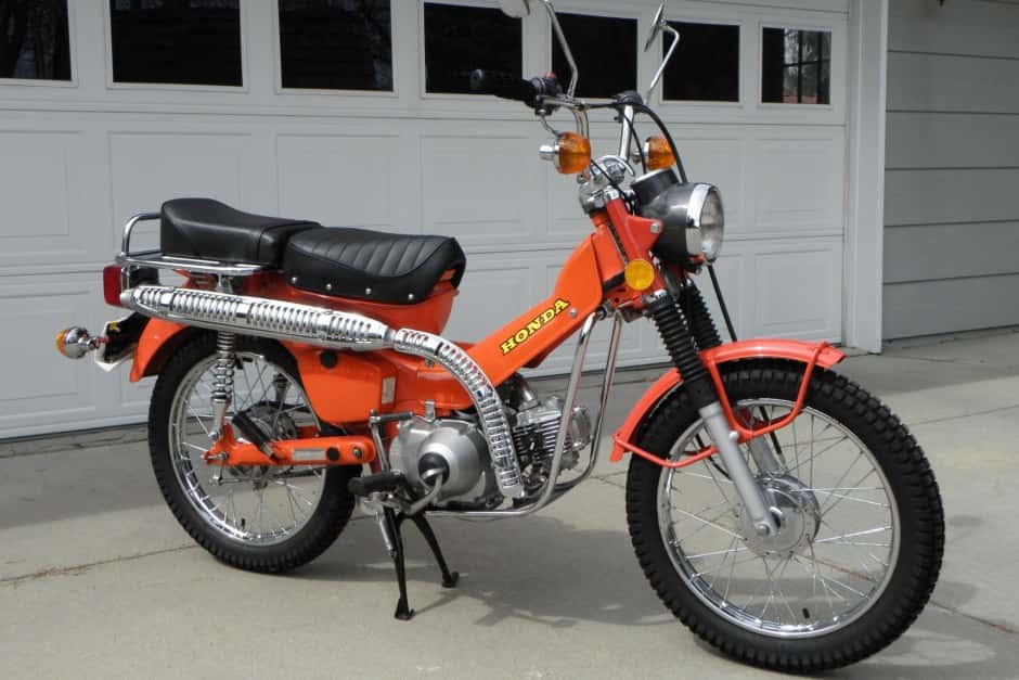 1976 Honda CT90 sold for $3,000