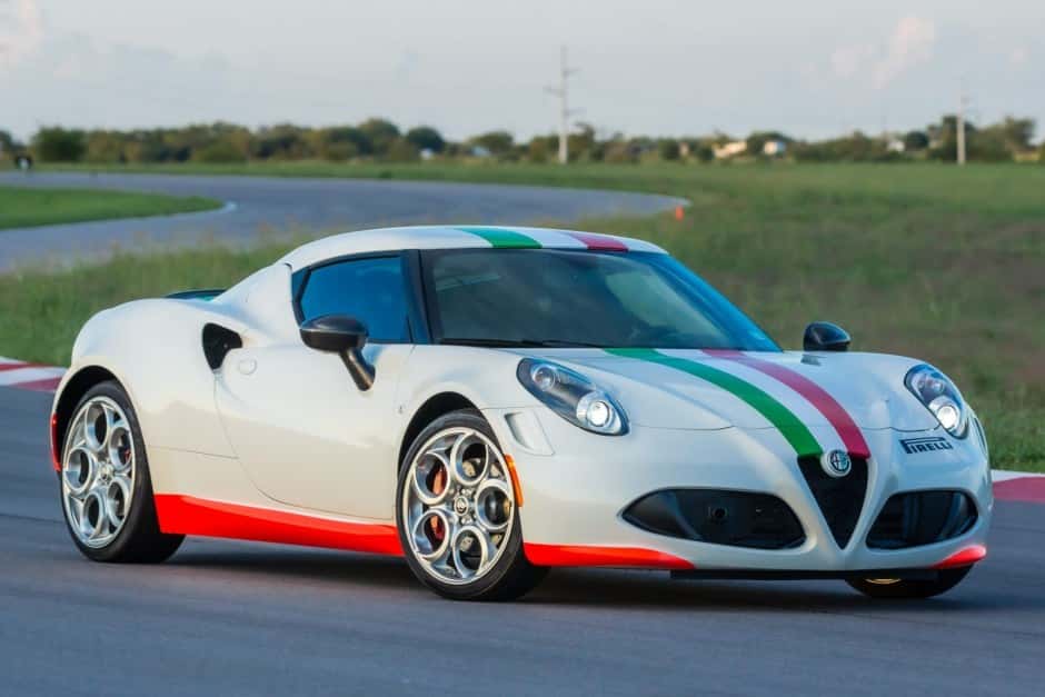 2015 Alfa Romeo 4C sold for $56,000