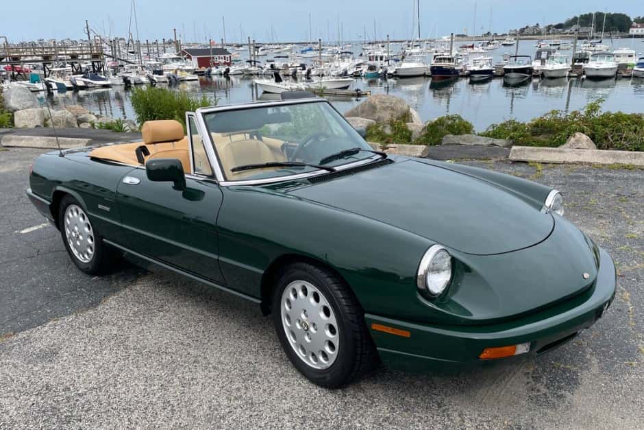 1994 Alfa Romeo 105/115 Spider Series 4 sold for $33,250