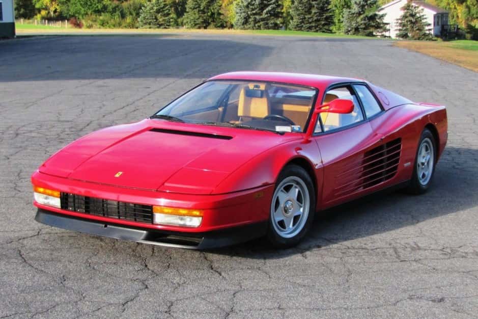 1986 Ferrari Testarossa sold for $170,000