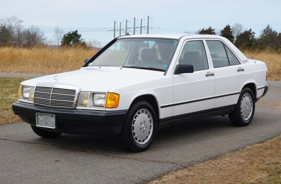 1986 Mercedes-Benz W201 190 sold for $8,000
